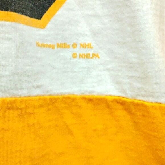 Vintage Pittsburgh Penguins Mario Lemieux T-Shirt - Picture 12 of 13